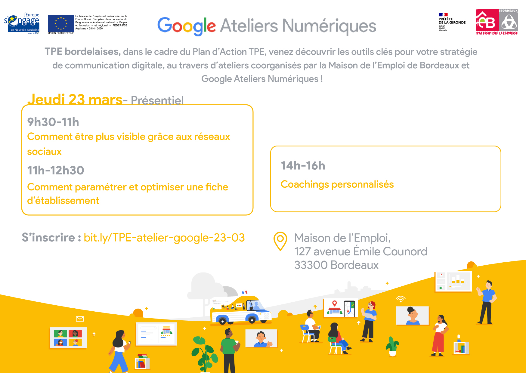 Google Ateliers Numériques - Visibilité Sur Les Réseaux Sociaux ...